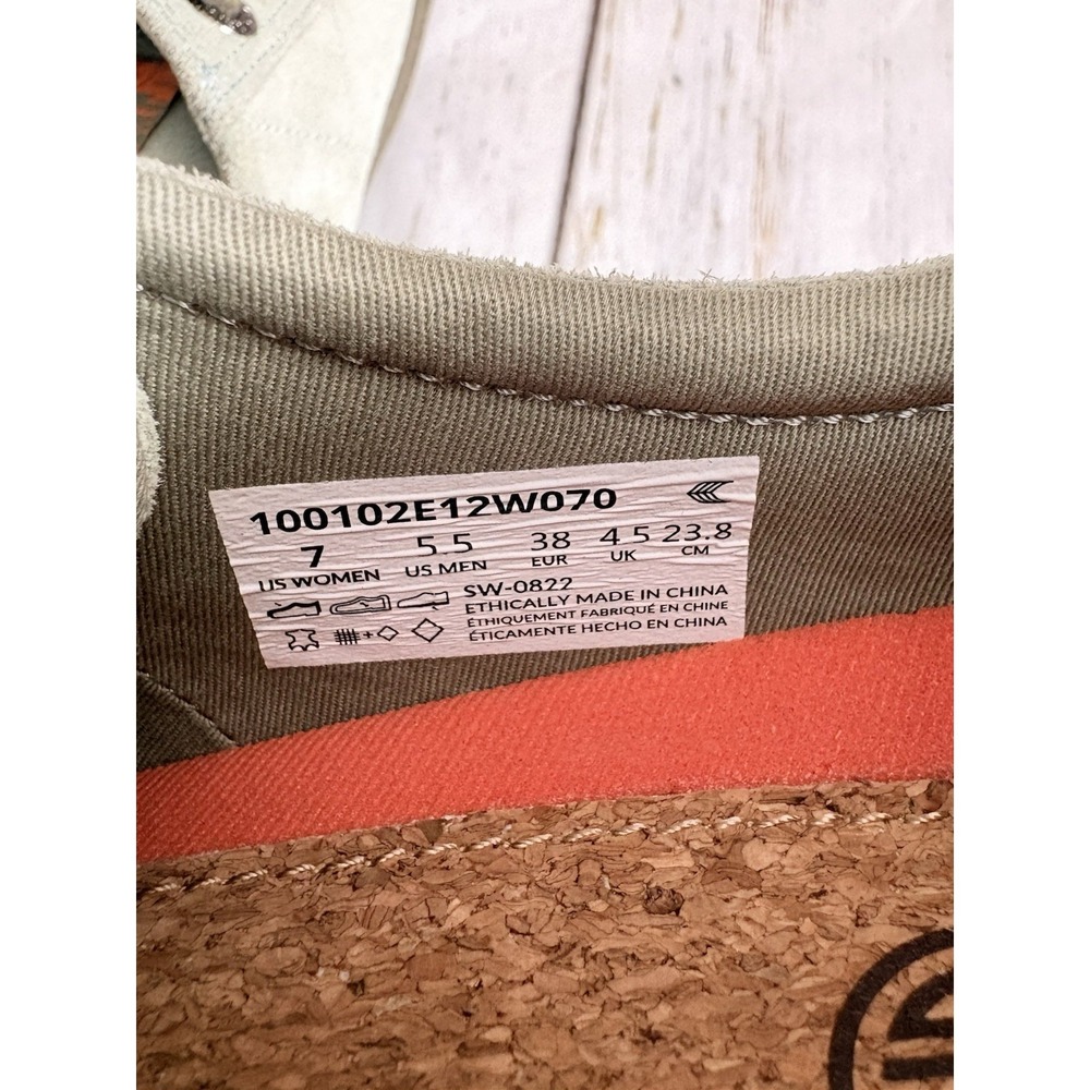 Cariuma X Deus Ex Machina OCA LOW Green Suede sneaker sz W7/M 5.5 BRAZIL Skater - Picture 5 of 6